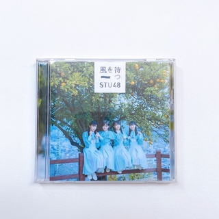 STU48 CD + DVD Single Kaze wo Matsu Limited Edition 💙🌹แผ่นแกะแล้ว ไม่มีโอบิ