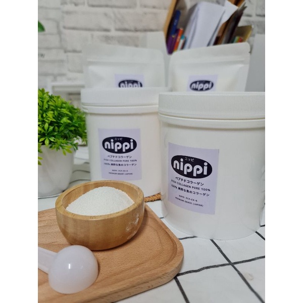 นิปปิ คอลลาเจน Lot ใหม่ 2022 (Nippi  FCP-EX-G) กระปุก 300 กรัม