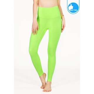 IBY - Yoga High Waist Long Legging Sun Bright - Neon สีเหลืองเรืองแสง