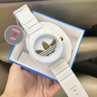 🍃 Adidas Wrist Watch Santiago Adh2917 สีขาว