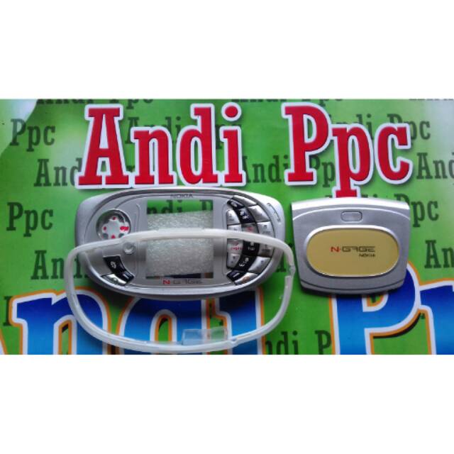 Nokia n-gage qd silver plus ปลอกยาง