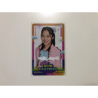 ซัทจังBNK48 SatchanBNK48 Music card BNK48 Festival มิวสิกการ์ดBNK48