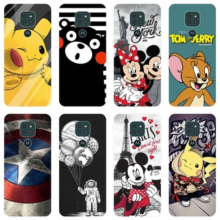 เคสสำหรับ Motorola MOTO G9 Play Case Silicone Back Cover Soft Casing MOTO G9Play cartoon TPU เคส