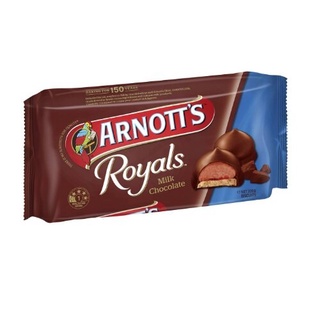 Arnotts Chocolate Royals Milk  ขนม ช็อคโกแลต ขนมหวาน 200g