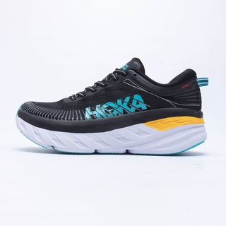 HOKA ONE ONE Bondi 7 รองเท้ากีฬา รองเท้าวิ่งลําลอง ดูดซับแรงกระแทก สําหรับผู้ชาย