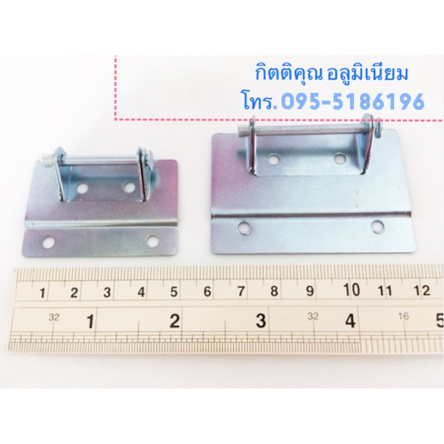 🍋(มี 4 สี) บานพับหน้าต่าง บานพับประตู ยี่ห้อ King อลูมิเนียม บานเปิดมุ้งลวด