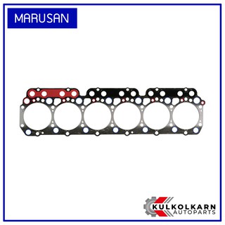 MARUSAN ปะเก็นฝาไฟ HINO FF3W เครื่อง W06D W06E (00-B0032)