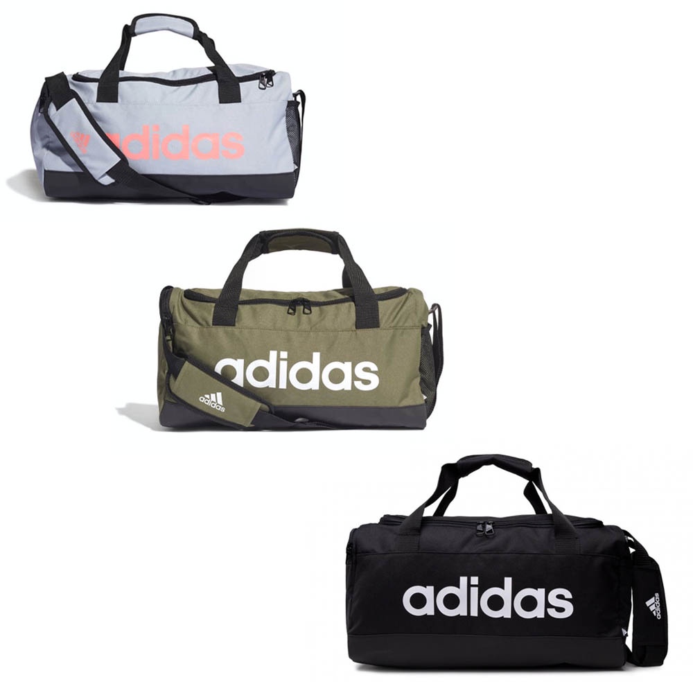 Adidas กระเป๋าดัฟเฟิล กระเป๋าเทรนนิ่ง Adidas Bag Duffel Essentials S Linear Logo HC4748 / H35661 / G