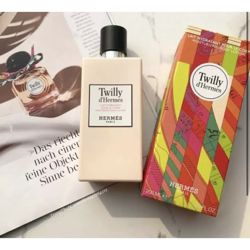 โลชั่นน้ำหอม HERMES Twilly d’hermes body lotion 200 ml.