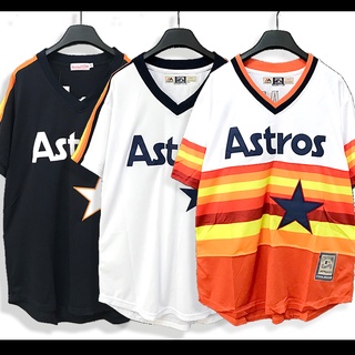 เสื้อยืดเบสบอลแขนสั้น แบบสวมหัว ทรงหลวม สไตล์ฮิปฮอป อเมริกัน Mlb