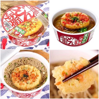 บะหมี่กึ่งสำเร็จรูป Nissin Donbei Tempura Soba อร่อย เข้มข้น อร่อย เพลิดเพลิน