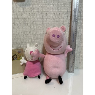 Peppa pig ขายเหมา งานเครื่อง ตัวเล็กเป็นตุ๊กตา ของแท้ สภาพ94%