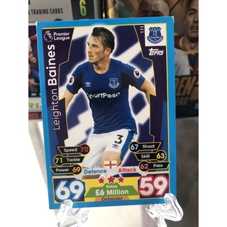 2017-2018 Topps Match Attax Everton