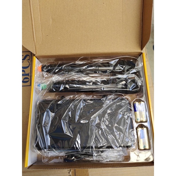 ไมค์โครโฟน คู่ Music D.J. Wireless รุ่น M-444