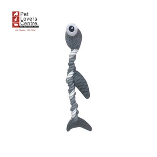 Chomper ของเล่นสุนัข รุ่น BRAIDED ROPE HAMMERHEAD SHARK(GRY)