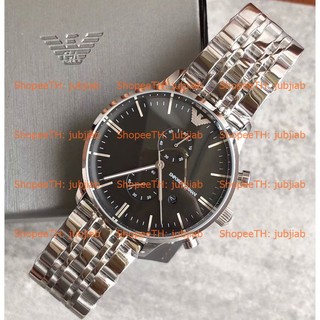 [Pre] AR0389 AR0399 AR1648 AR1721 AR1934 43mm Mens Watch Emporio Armani นาฬิกาผู้ชาย