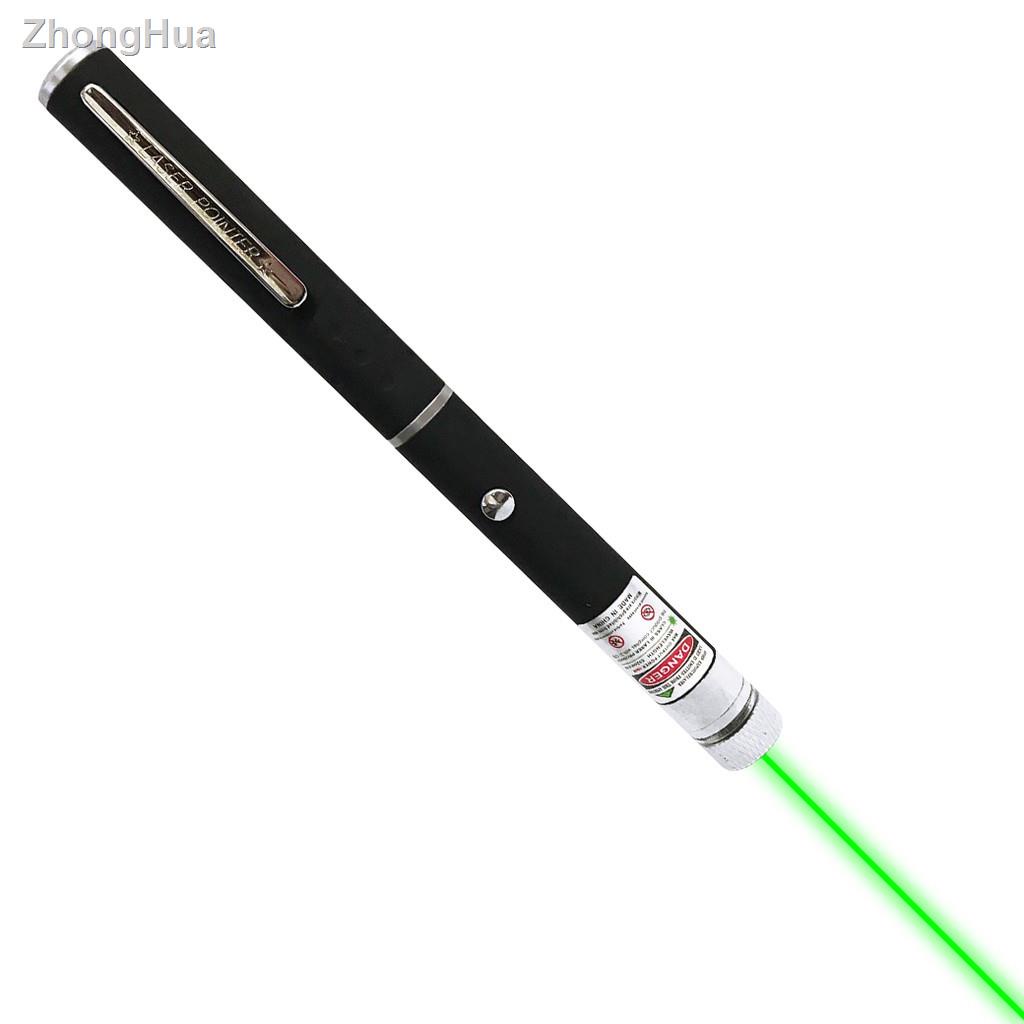 ❤️24 ชั่วโมงที่บริการของคุณ❤️✚❀เลเซอร์ สีเขียว 5 mW Green Laser pointer ปากกาเลเซอร์ เลเซอร์พ้อยเตอร์ เลเซอร์แมว เลเซอร์