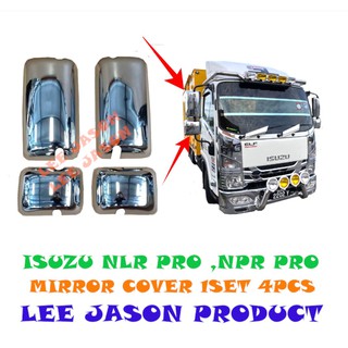 ฝาครอบกระจกโครเมี่ยม สําหรับ ISUZU NLR PRO NPR PRO 1 ชิ้น