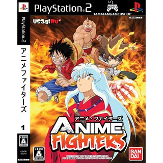 แผ่นรวมเกมส์ps2 (Collection ANIME FIGHTERS VOL.1) ONE PIECE REBORN ps2เกมเพล2 แผ่นplay2 แนวต่อสู้