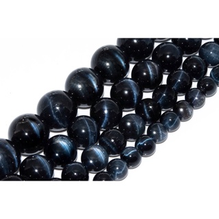 15.5inch long Natural Blue Tiger eye Round Bead 6 mm 8 mm 10 mm Available
