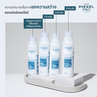 Lolane PixxelPro โลแลน พิกเซลโปร แฮร์ คัลเลอร์ เปอร์ออกไซด์ 150 มล. ไฮโดรเจน ครีมผสมสี เนื้อโลชั่น