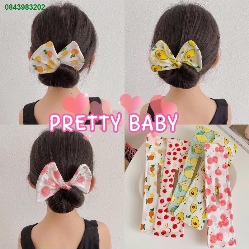 YUI6669.◆PRETTY BABY🧸พร้อมส่ง🧸กิ๊บติดผมเด็กผู้หญิง ลวดโบว์ม้วนผมสไตล์เด็กเกาหลีสำหรับเด็กผู้หญิง100