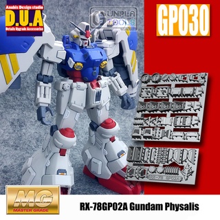 [ Anubis Studio ] พาทเสริมสำหรับเพิ่มดีเทล GP-030 สำหรับ RX-78GP02A Gundam Physalis (MG 1/100) [Gundam / Resin]