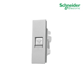 Schneider รุ่น AvatarOn A : M3T1RJ4M_GY เต้ารับโทรศัพท์ 6 ขา 4 สาย สีเทา สั่งซื้อได้ที่ร้าน PlugOn