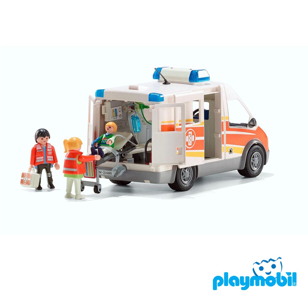 playmobil city life ambulance