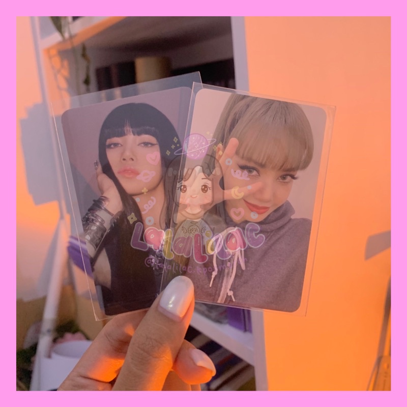 [ Ready ] LALISA LISA BLACKPINK ALBUM PHOTOCARD KTOWN BENEFIT
