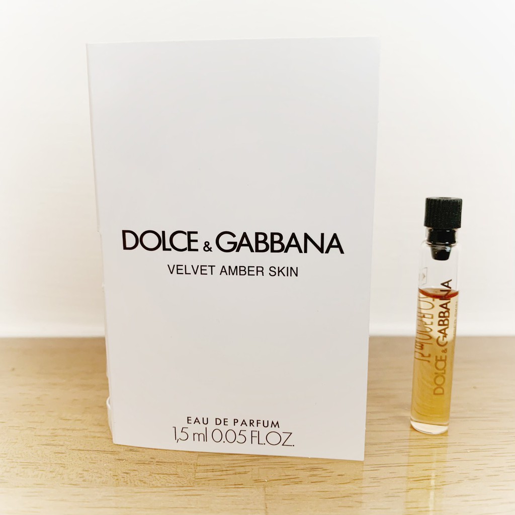 DOLCE & GABBANA Velvet Amber Skin Eau De Parfum  ml. Tester | Shopee  Thailand