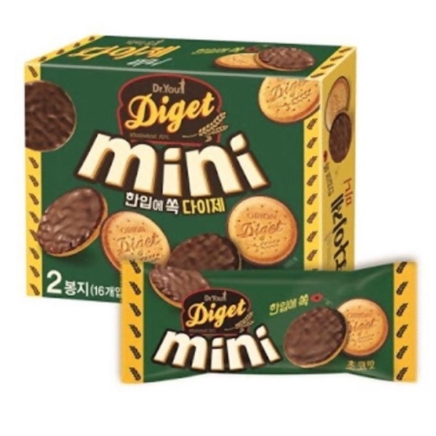 Orion Diget mini choco โอริออน ไดเจทมินิ ช็อคโก 78g.