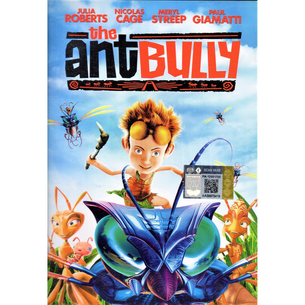 The Ant Bully ( DVD ) [ Julia Roberts Nicolas Cage Meryl Strep Paul Giamatti ]