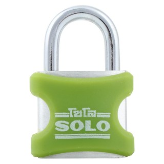 กุญแจ SOLO AP 25/2 25 MM สีเขียว 2 ตัว/ชุดMASTER KEY SOLO AP 25/2 25MM GREEN PADLOCK SET 2EA/SET