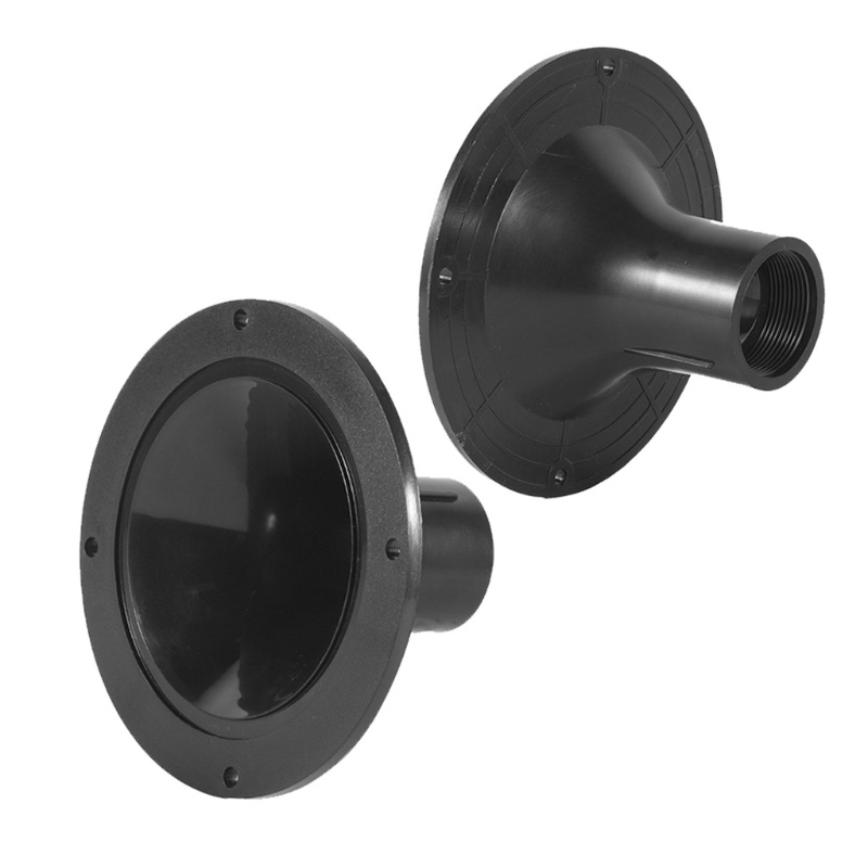 BTM 2Pcs Tweeter Speaker Accessories Treble Horn 5 Inch 128mm For HiFi Home Theater Karaoke Professi