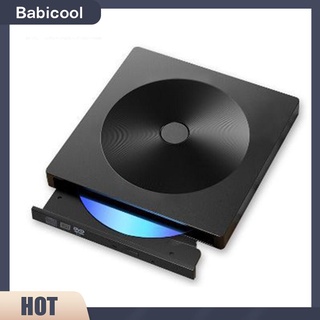 (Babicool) Ultra Slim ออปติคอลไดรฟ์ภายนอก Usb 3.0 Usb Type C Cd Dvd Rom Writer เครื่องเขียน