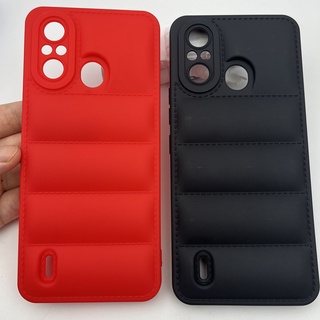 เคสโทรศัพท์มือถือ แบบนิ่ม สีพื้น สําหรับ Itel A58 A49 S16 S17 P38 P37 vision 2s vision 1 pro vision 3