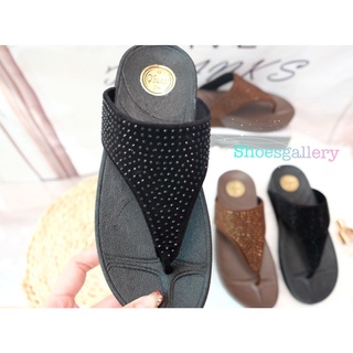 คีบสไตล์ FlipFlop Classic หน้าเพชรเต็ม พื้นนิ่มมาก🔥 ราคาถูกที่สุด ราคาถูกที่สุด