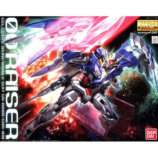 MG 1/100 GN-0000+GNR-010 00 Gundam 00 Raiser [BANDAI] Gunpla กันดั้ม กันพลา exia เอ็กเซีย ดับเบิ้ลโอ ไรเซอร์