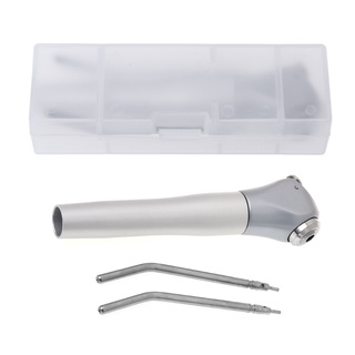 ℜ-ℜ  Dental 3 Way Air Water Spray Triple Syringe Handpiece w/ 2 Nozzles Tips Tubes