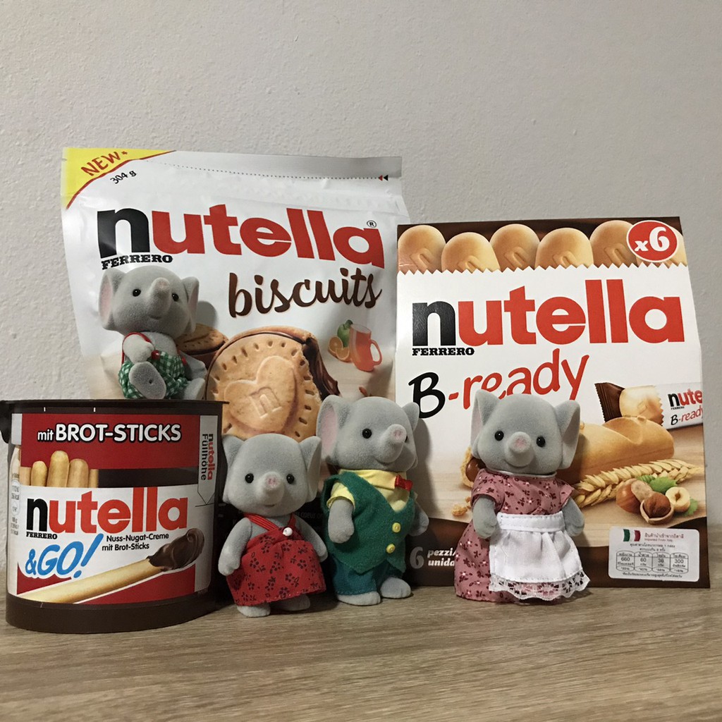 Nutella Go  Nutella B-Ready Nutella Biscuits ลอทใหม่ 2021 พร้อมส่ง