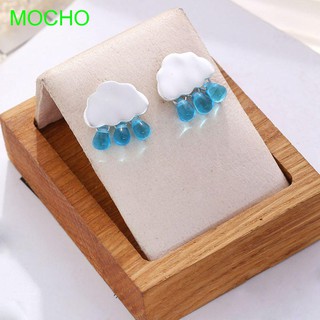 Women Rain Drop Jewelry Cloud Acrylic Ear Stud