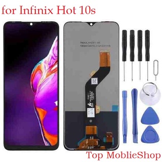 หน้าจอ infinix Hot 10S จอ จอชุด จอ+ทัช จอinfinix จอHot10S LCD Display Touch infinix Hot 10S