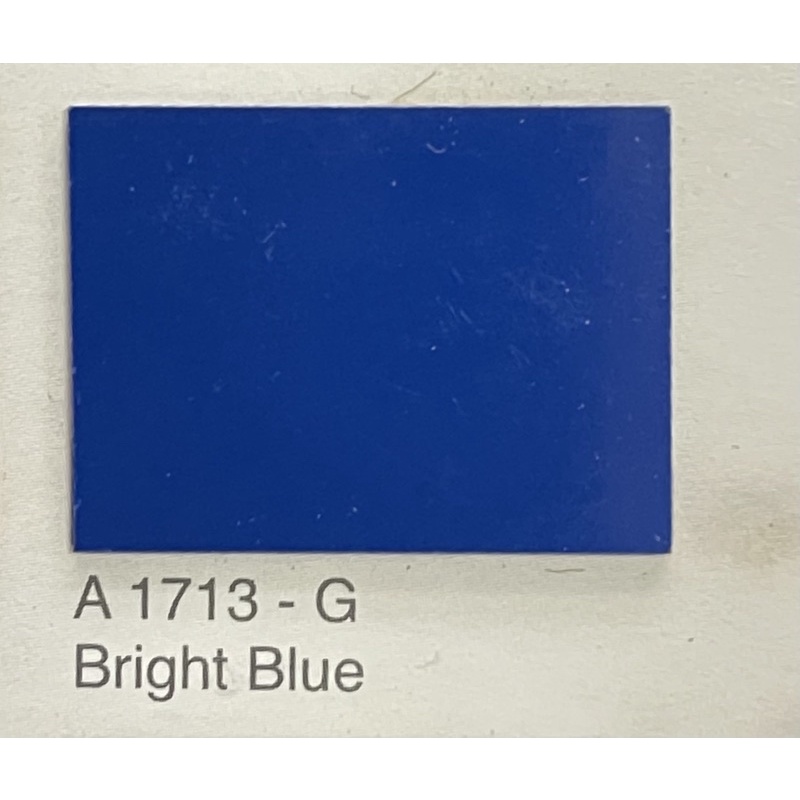 แผ่นโฟเมก้า Arborite สีน้ำเงินเงา A 1713 G 80x120 ซม. หนา 0.7 มม