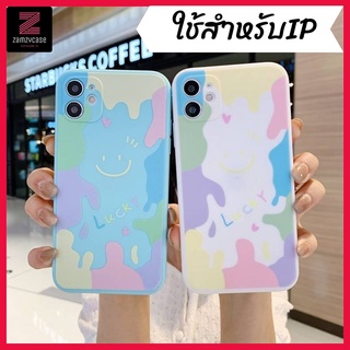 -พร้อมส่งในไทย-เคสซิลิโคนลายยิ้ม ลูกบาศก์ TPU นิ่ม ใช้สำหรับIPทุกรุ่น #934