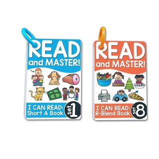 *ส่งทุกวัน* Phonics flash cards (read and master) แฟลชการ์ดฝึกโฟนิกสำหรับเด็ก