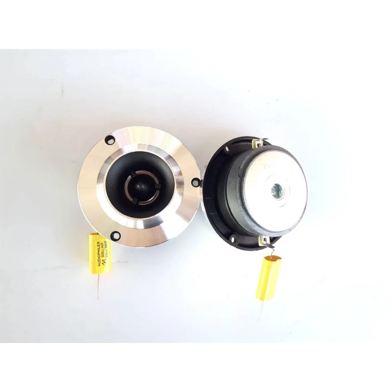 ทวิตเตอร์ แหลมจาน4”พร้อมคาปาชิเตอร์ตัดความถี่ กันขาด ทนกำลังวัต สูงสุด500watt Max ราคาดอกละ