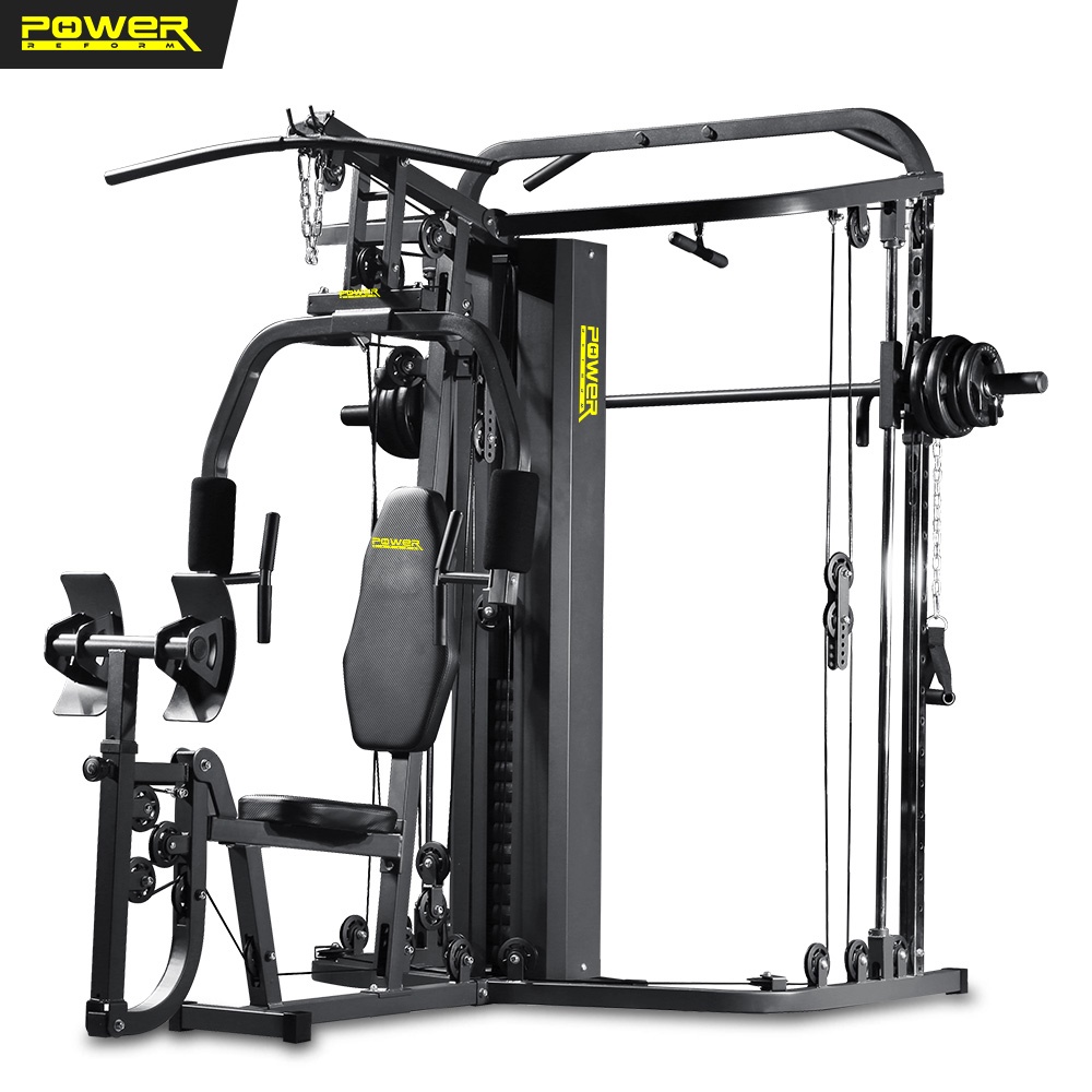 POWER REFORM สมิทแมชชีน Smith Machine รุ่น PERSEUS 2-in-1 เป็นทั้ง Smith Machine และ Home Gym