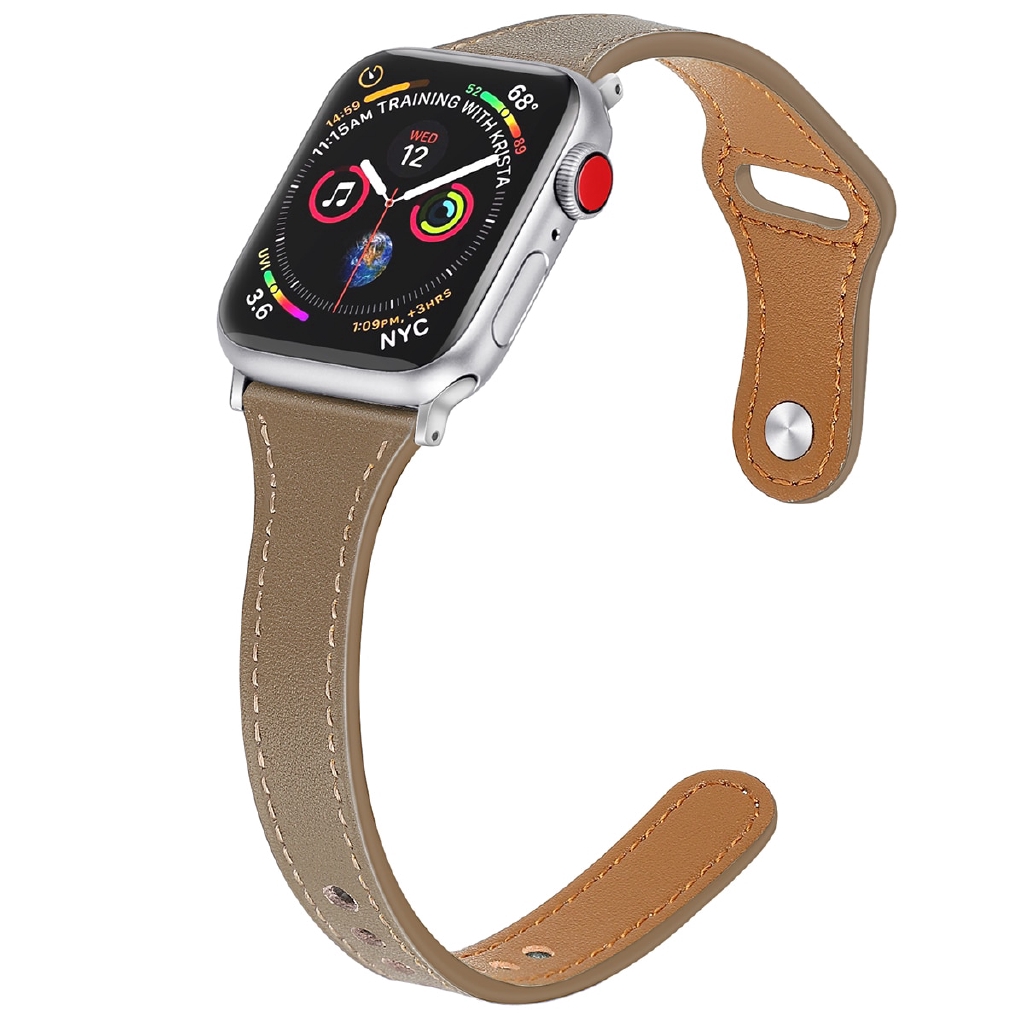 สายนาฬิกาข้อมือหนัง แบบเปลี่ยน สําหรับ Apple watch IWatch 9 8 7 SE 6 5 4 3 2 1 83001