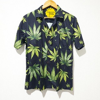 เสื้อฮาวาย สายใบ สายเขียว Hawaii